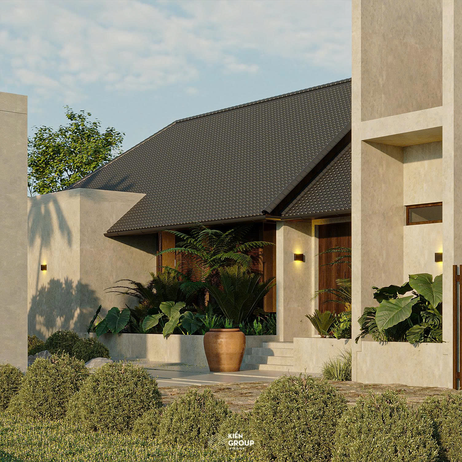 [HN] KIẾN TRÚC & NỘI THẤT NHÀ VƯỜN BA VÌ | HÀ NỘI